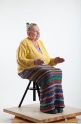 and more Whole Body Woman Artistic poses White Casual Overweight Wrinkles